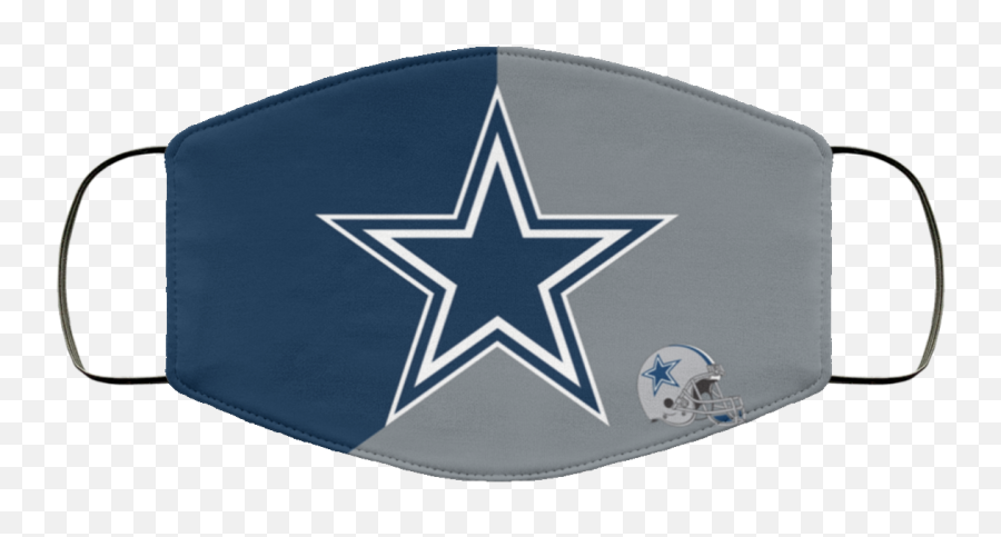 Dallas Cowboys Face Mask Antibacterial - Dallas Cowboys Star Emoji,Dallas Cowboy Logo
