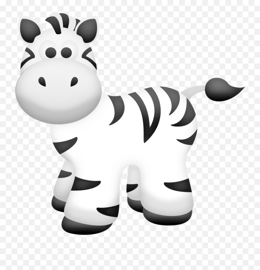 Baby Jungle Animals Zebra Zoo Clip Art - Safari Png Download Clip Art Jungle Animal Clipart Png Emoji,Zoo Animals Clipart