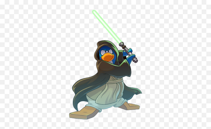 Jedi - Jedi Penguin Emoji,Lightsaber Clipart