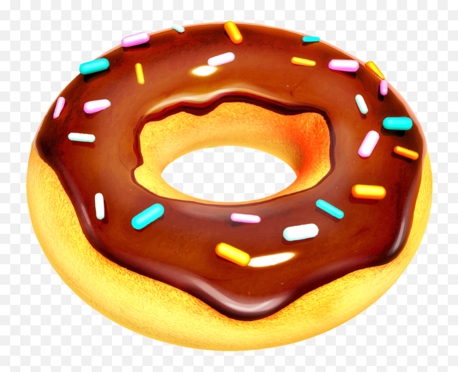 Food Clipartcartoon - Donut Clipart 800x651 Png Clipart Clip Art Donut Images Free Emoji,Donut Clipart