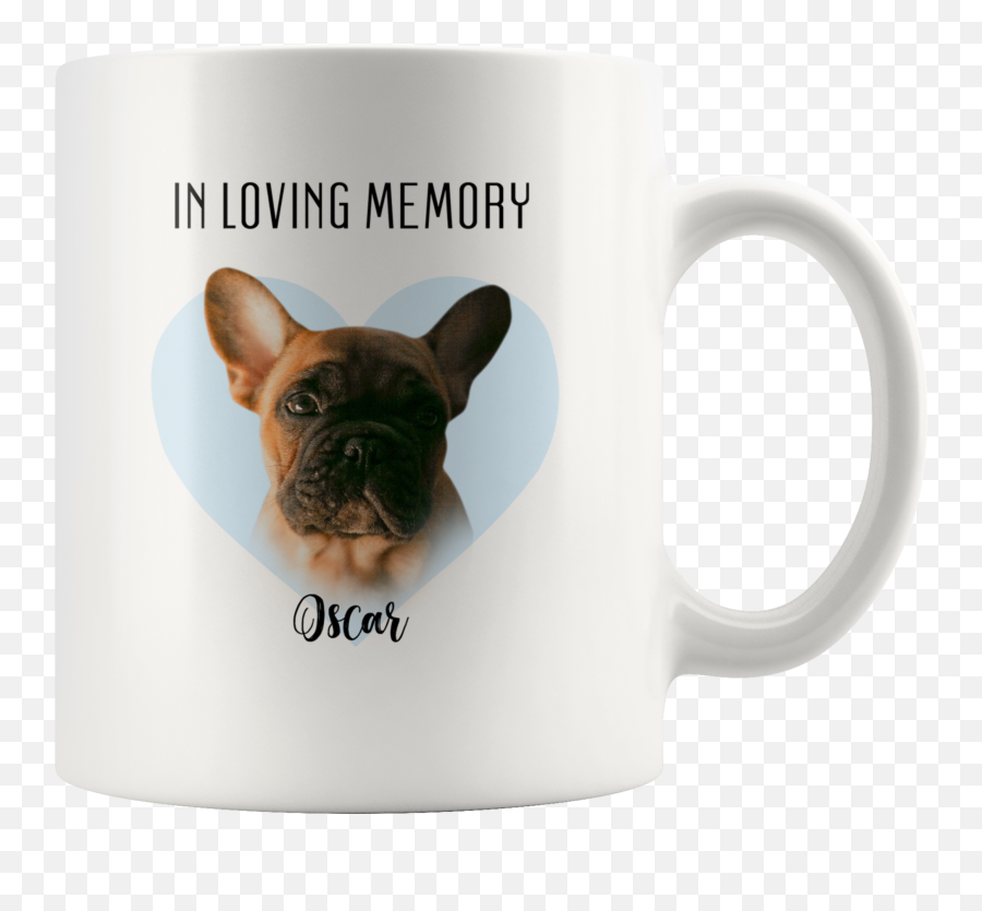 Custom Mug With Photo - Magic Mug Emoji,In Loving Memory Png