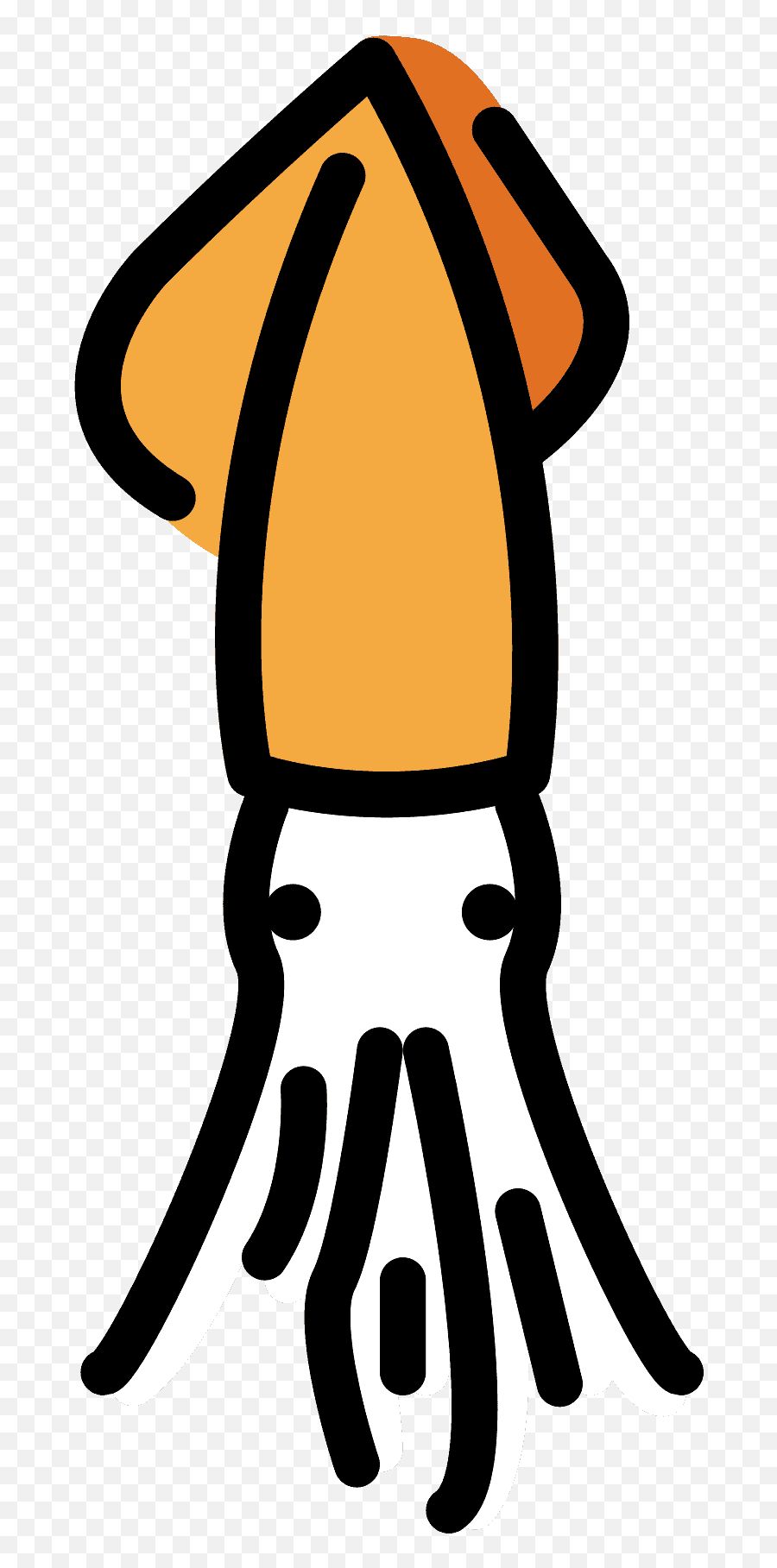 Squid Emoji Clipart Free Download Transparent Png Creazilla - Language,Squid Clipart