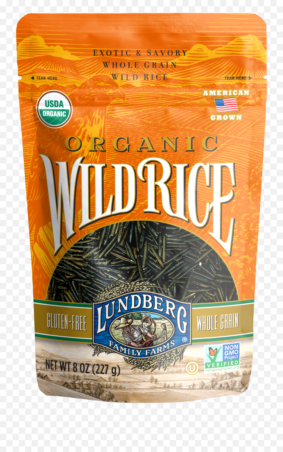 Organic Wild Rice - Organic Wild Rice Types Emoji,Grain Texture Png
