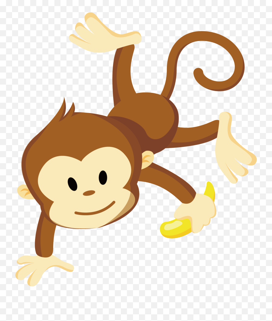 Monkey Clip Art - Transparent Monkey Clipart Png Download Transparent Background Monkey Clipart Png Emoji,Monkey Transparent Background