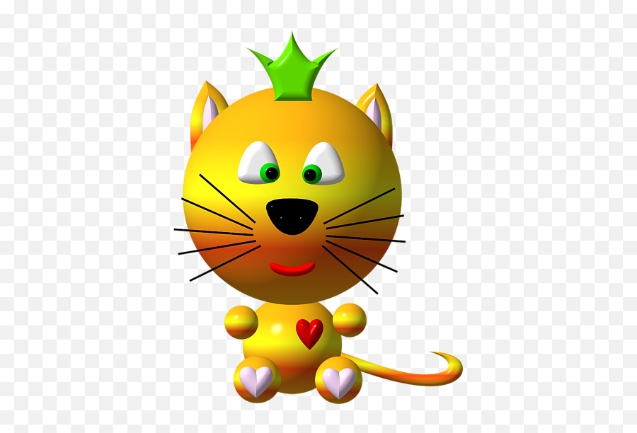 Art Cute Cat With Clipart - Full Size Clipart 2307731 Happy Emoji,Cute Cat Clipart