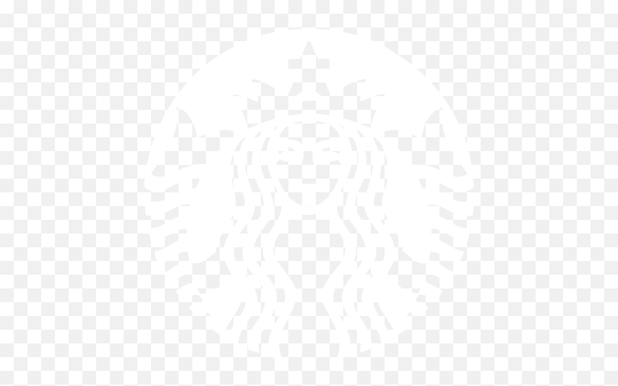 Transparent Background Starbucks Icon - Starbucks Logo White Emoji,Starbucks Logo Transparent
