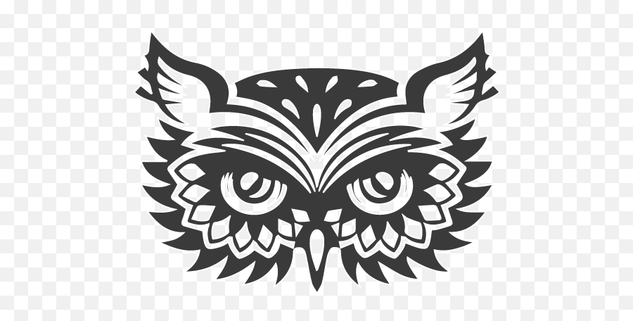 Owl Always Miss You - Tribal Owl Eyes Tattoo Emoji,Miss You Clipart