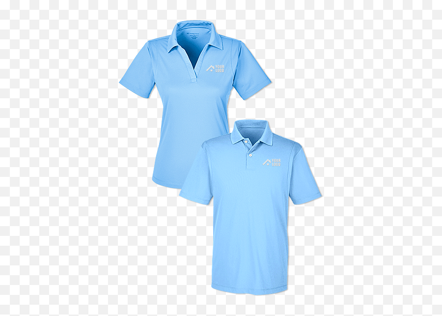 Custom Trade Show Promotional Apparel - Short Sleeve Emoji,Custom Polo Shirts With Logo