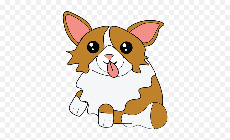 Corgi Dog Puppy - Happy Emoji,Corgi Png