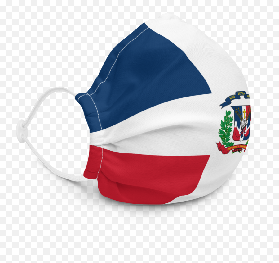 Dominican Republic Flag Washable Face Mask U2013 Dominican - Illustration Emoji,Dominican Republic Flag Png