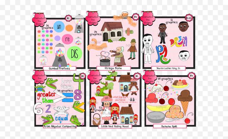 The Teacheru0027s Chatterbox 7 Clip Art Packs Added Emoji,Pack Clipart