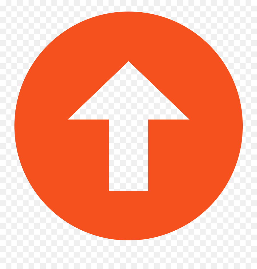 Fileeo Circle Deep - Orange Arrowupsvg Wikimedia Commons Emoji,Orange Arrow Png