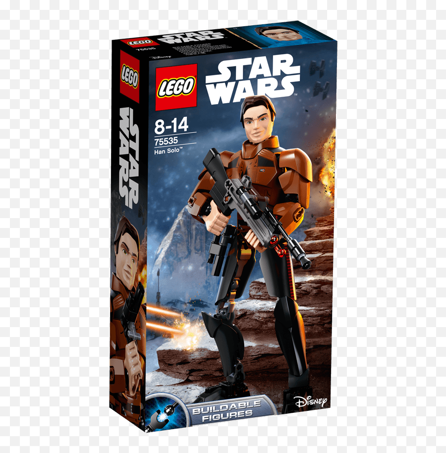 Han Solo 75535 - Lego Star Wars Sets Legocom For Kids Emoji,Han Solo Png
