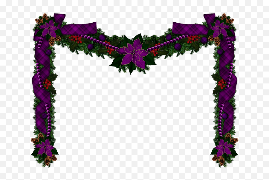 Christmas Clipart Christmas Images - Christmas Garland Emoji,Rustic Wreath Clipart