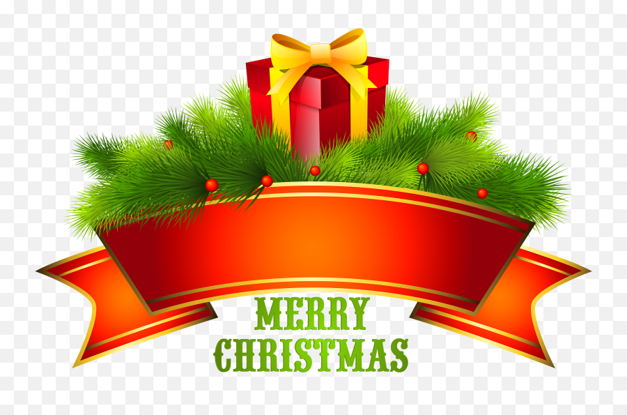 Free Christmas Png Images Download - Transparent Merry Christmas Banner Png Emoji,Christmas Png