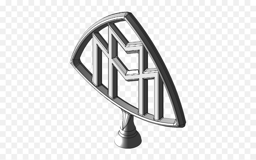 Maybach Mercedes Hood Emblem - Sketch Emoji,Maybach Logo