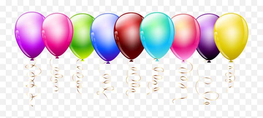 Balloons Clip Art Transparent Png Image - Balloon Png Clipart Transparent Emoji,Balloons Clipart
