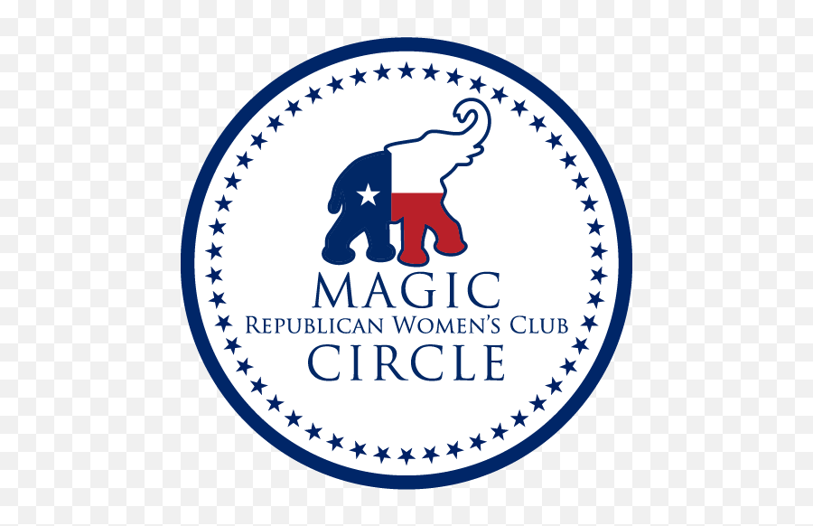 Magic Circle Republican Womens Club - United States Environmental Protection Agency Emoji,Republican Elephant Logo