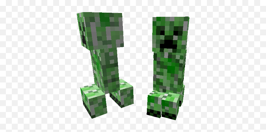 Creeper - Minecraft Mobs Full Size Png Download Seekpng Minecraft Creeper From Side Emoji,Minecraft Creeper Png