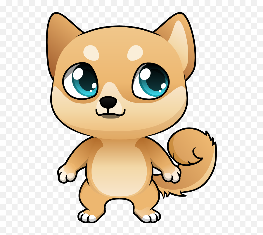 Doge - Cartoon Clipart Full Size Clipart 3496354 Happy Emoji,Doge Transparent