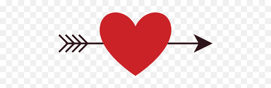 Heart Arrow Transparent Image - Pacific Islands Club Guam Emoji,Arrow Transparent