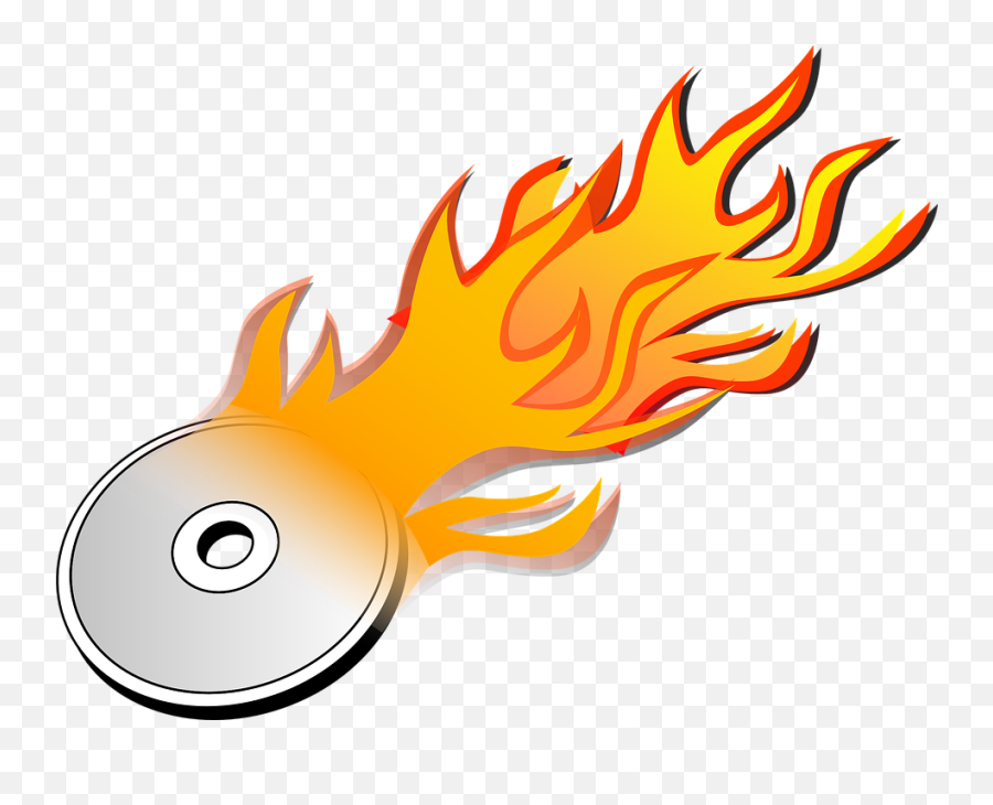 Cartoon Fire Png 20 Buy Clip Art - Burn Dvd Cd Png Emoji,Cartoon Fire Png