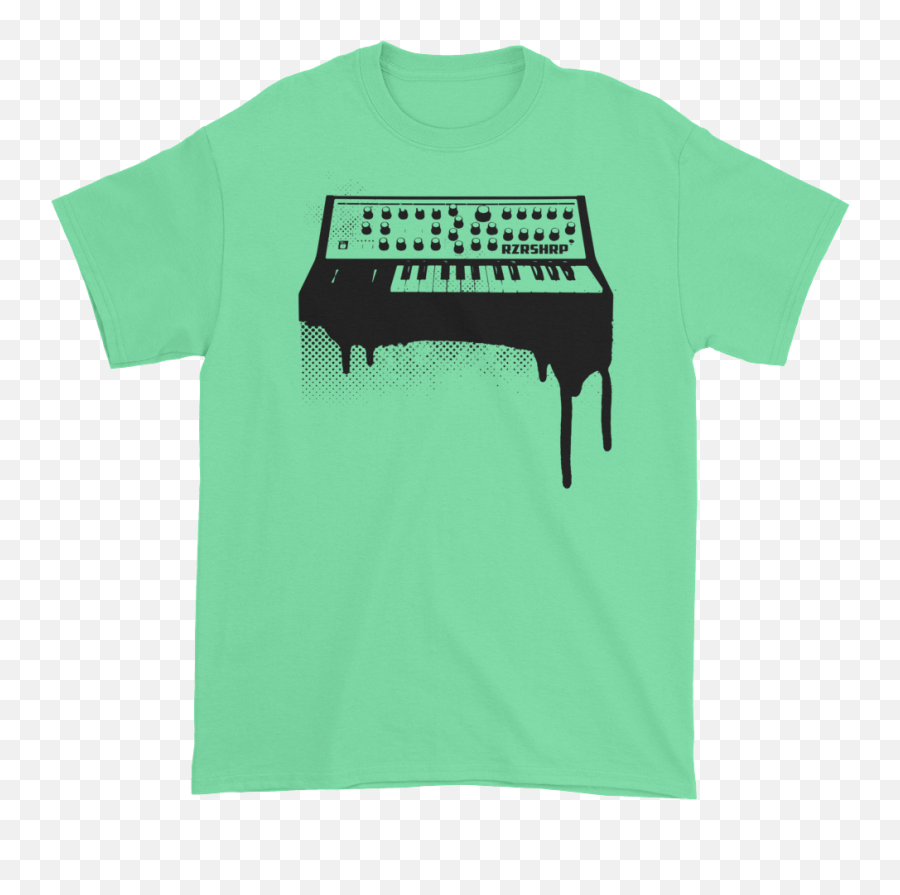 Rzrshrp Synth Drip Logo T - Shirt Emoji,Drip Logo