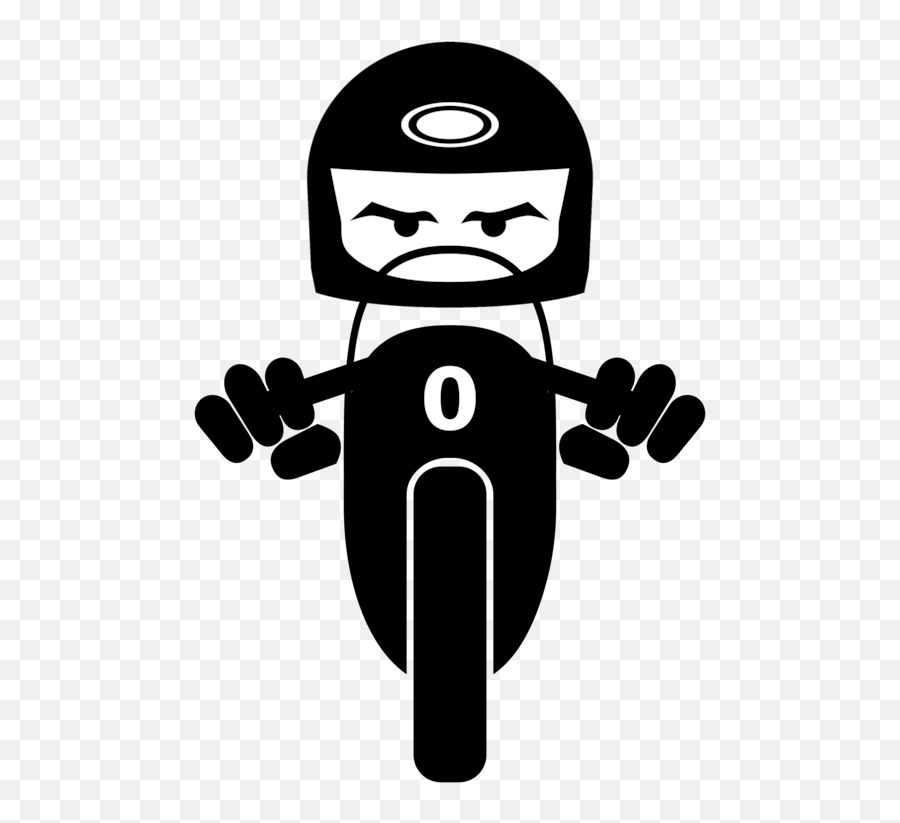 Joint Line Black And White Png Clipart - Vector Logo Motor Png Emoji,Motorcycle Clipart Black And White