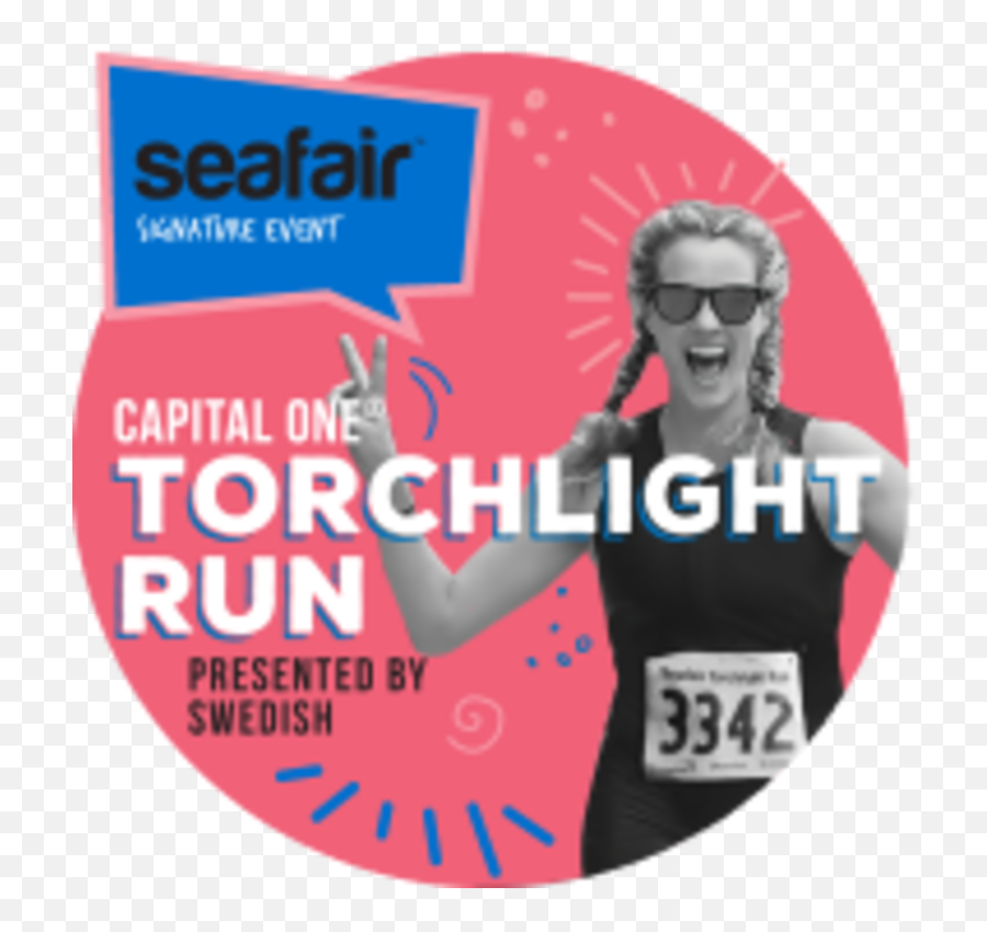 Capital One Torchlight Run - Seattle Wa 5k 8k Running For Running Emoji,Capital One Logo