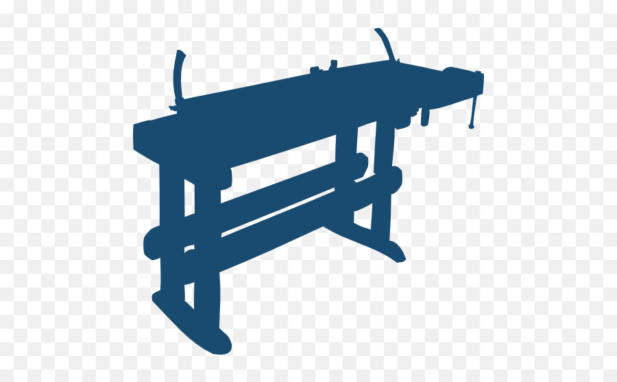 Work Bench Clipart I2clipart - Royalty Free Public Domain Work Bench Silhouette Png Emoji,Bench Clipart