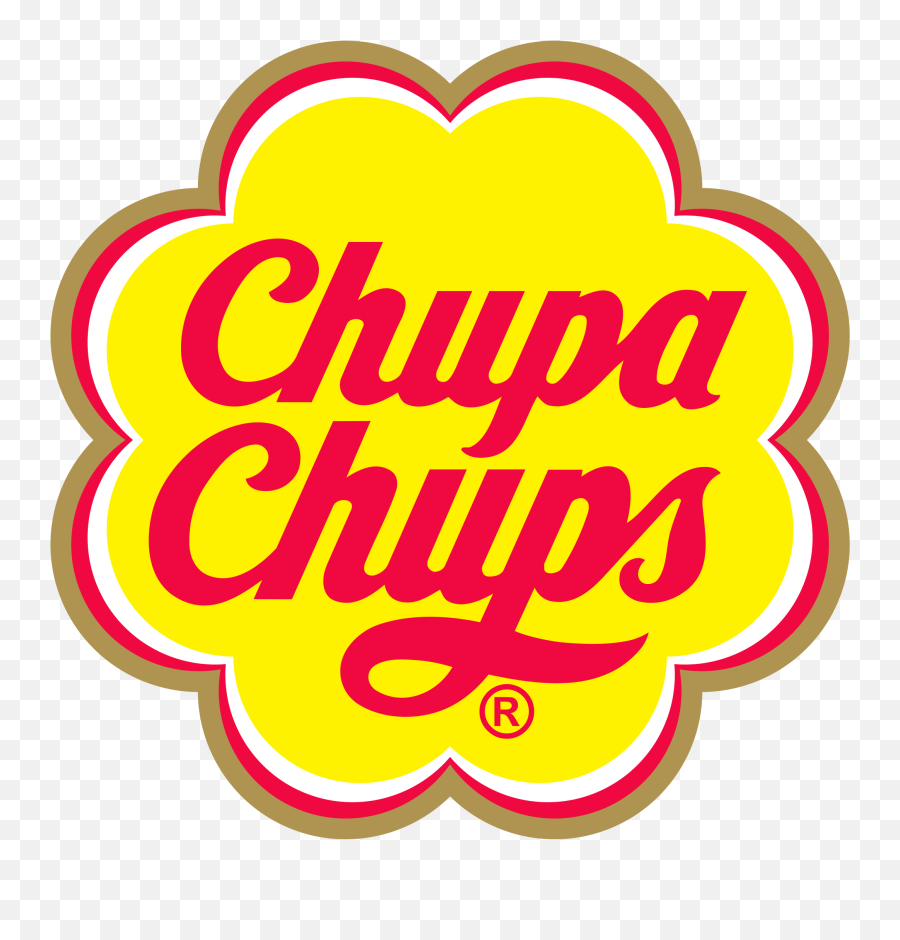 What Company Has A Yellow Flower Logo - Chupa Chups Logo Transparent Emoji,Flower Logo