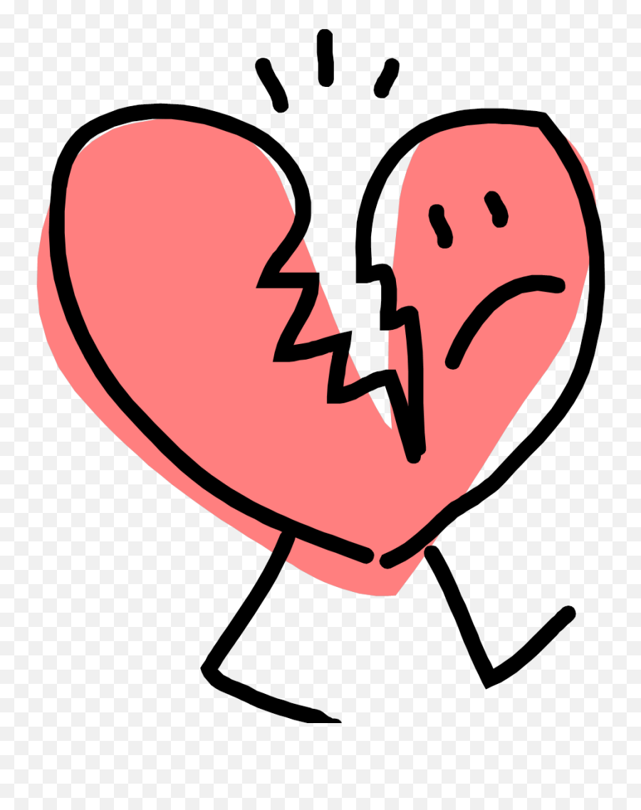Heart Breaking Clipart Download - Clipartfox Clipart Best Sad Broken Heart Clip Art Emoji,Heart Clipart