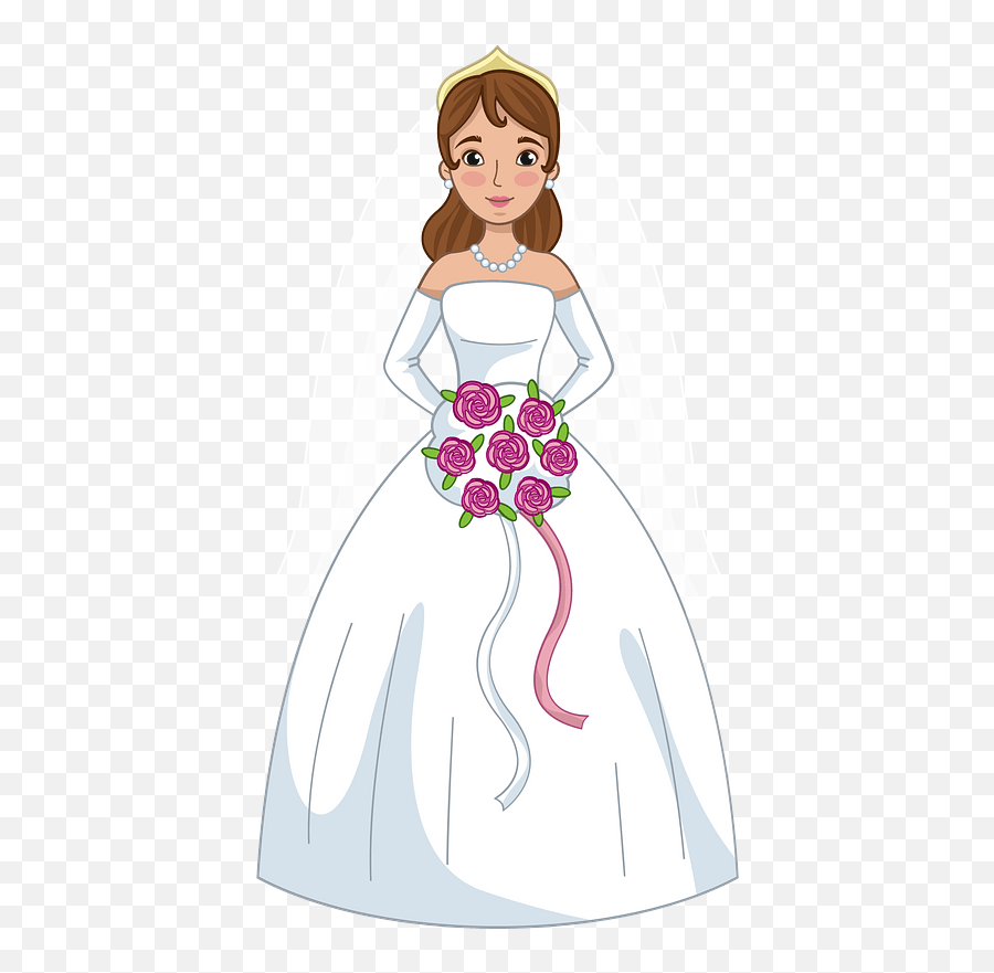 Bride Clipart - Bride Clipart Emoji,Wedding Clipart Free