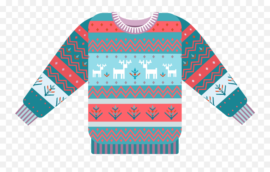 Ugly Sweater Clipart - Ugly Sweater Clipart Emoji,Christmas Sweater Clipart