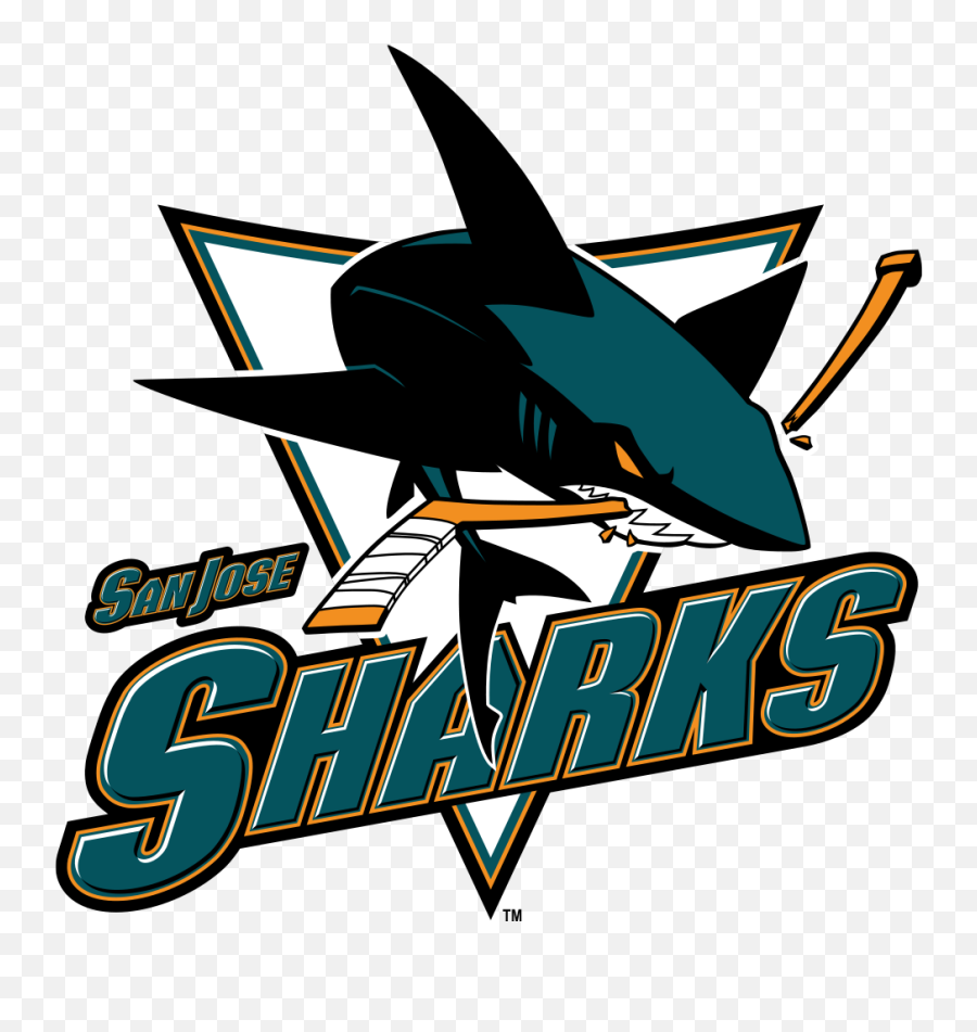 San Jose Sharks Shark Logo - San Jose Sharks Logo Emoji,Shark Logo