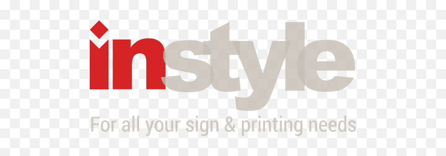 Instyle Signs U0026 Graphics The Professional Sign Makers In Emoji,Instyle Logo