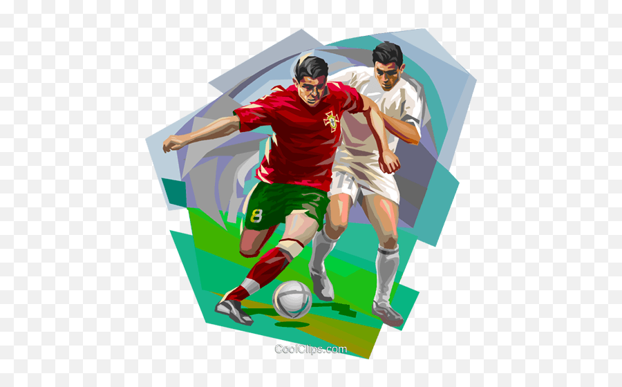 Download Portugal Football Players With Ball Royalty Free Emoji,Soccer Ball Vector Png