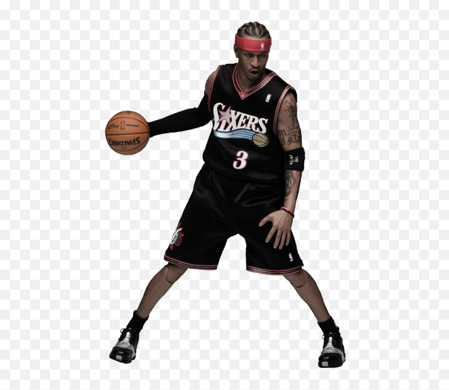 Nba Basketball - Allen Iverson 16th Action Figure Emoji,Allen Iverson Logo