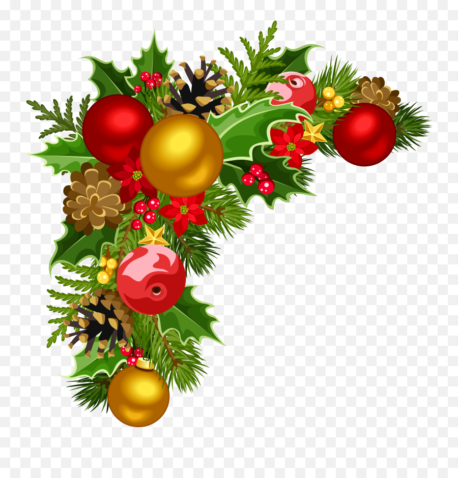 Christmas Decoration Png - Christmas Decor Clipart Transparent Background Emoji,Christmas Png