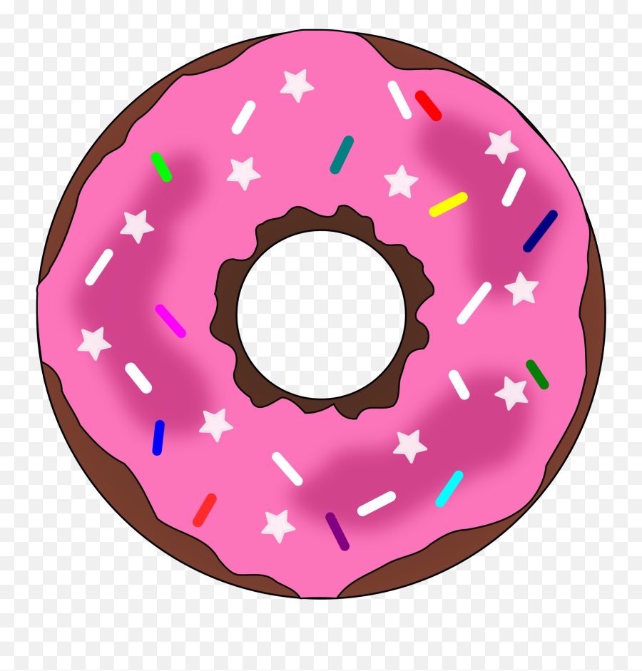 Donut Png Image - Clipart Transparent Background Pink Donut Png Emoji,Donut Png