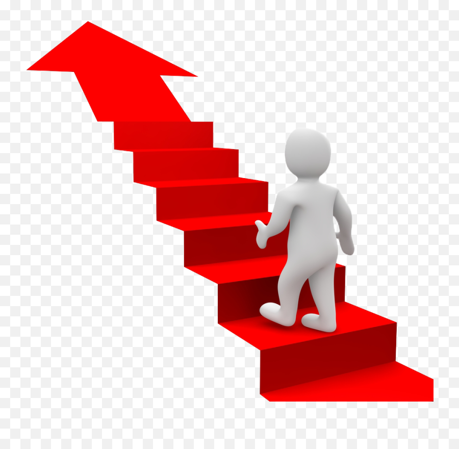 Goal Clipart Stair - Stairs For Success Png Transparent Png Success Png Emoji,Goal Clipart