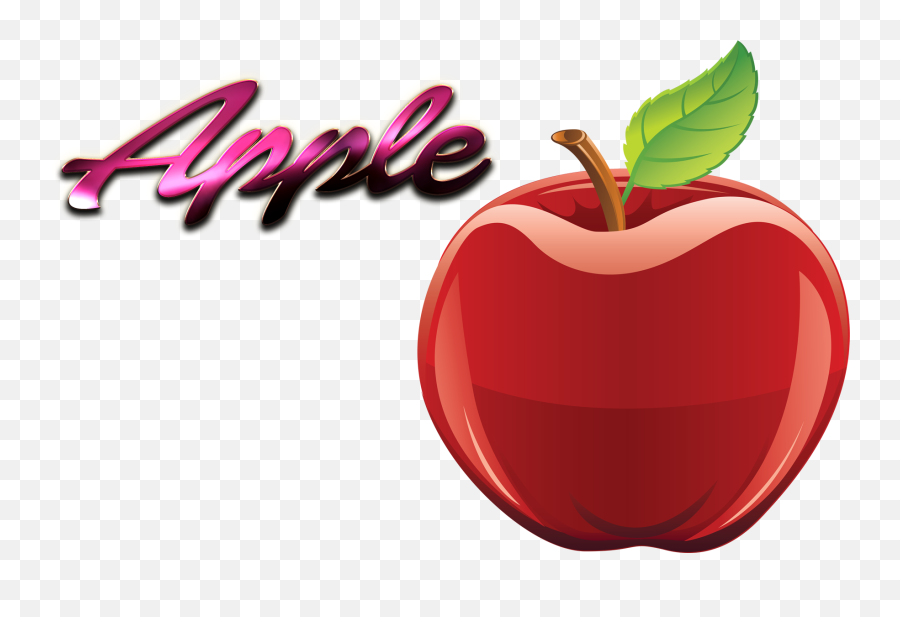 Download Png Apple Clipart Png U0026 Gif Base - Clip Art Apple With Name Emoji,Teacher Apple Clipart