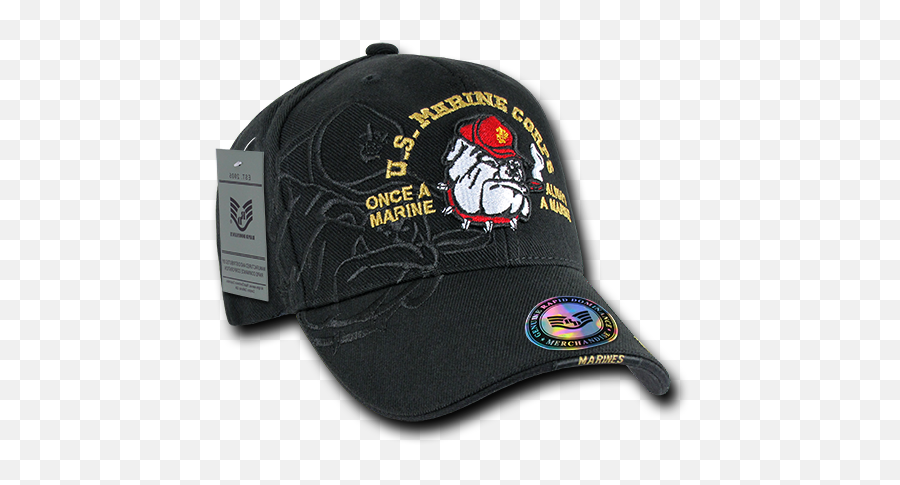 Us Marine Corps Dog Shadow Caps - Baseball Cap Emoji,Us Marine Corps Logo
