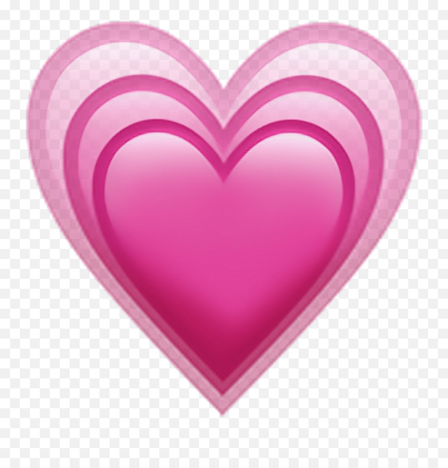 Download Emoji Png Pngs Pngtumblr Heart - Pink Heart Emoji,Heart Emoji Png