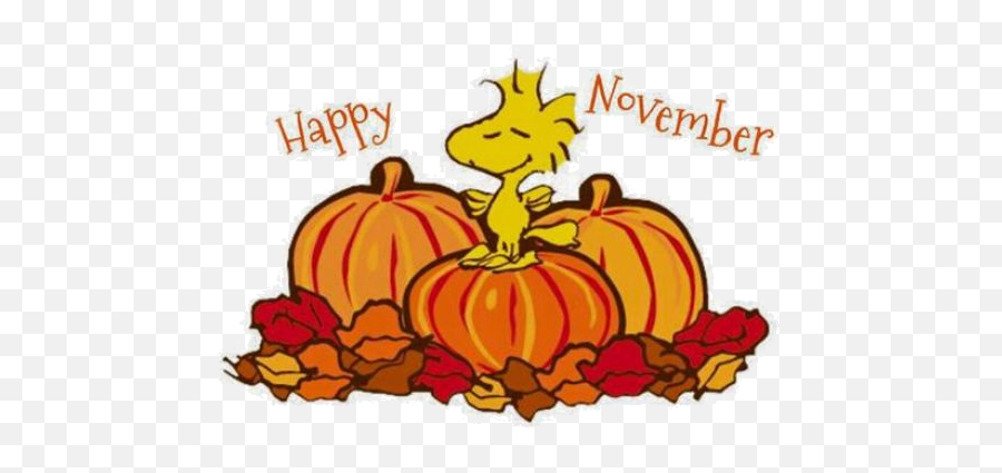 November Clipart Banners Facebook Cover - Thanksgiving Clip Art Emoji,November Clipart