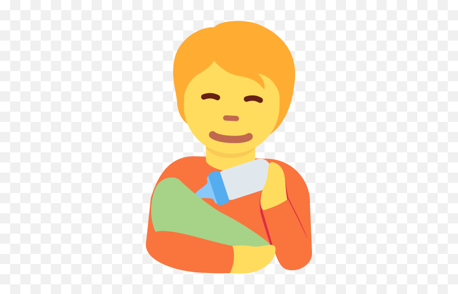 U200d Person Feeding Baby Emoji - Happy,Baby Emoji Png