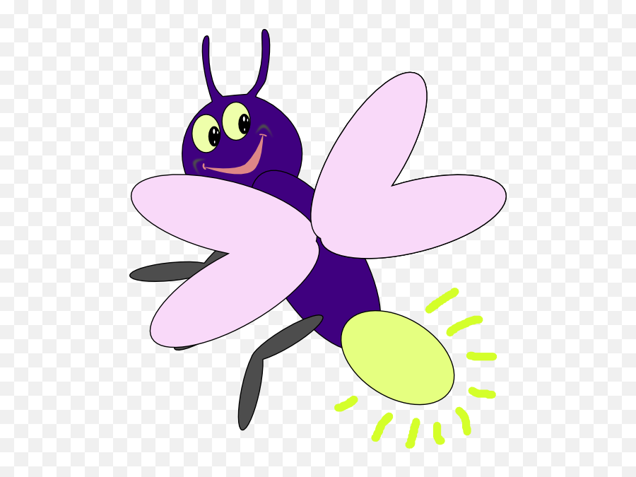 Cute Firefly Clipart - Drawing Of Firefly Emoji,Fire Fly Clipart