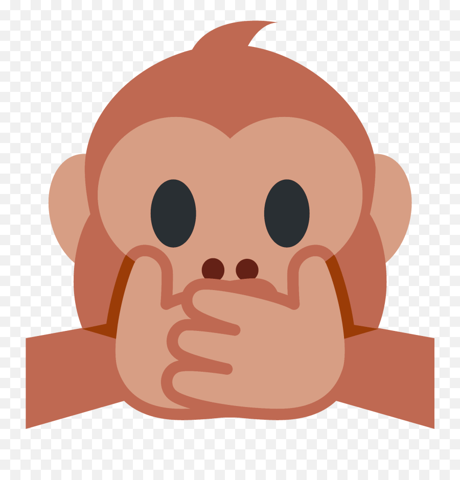 Speak - Speak No Evil Monkey Emoji,Speak Clipart
