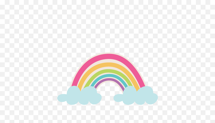 Rainbow Cute Png Transparent Images - Transparent Cute Rainbow Png Emoji,Cute Png