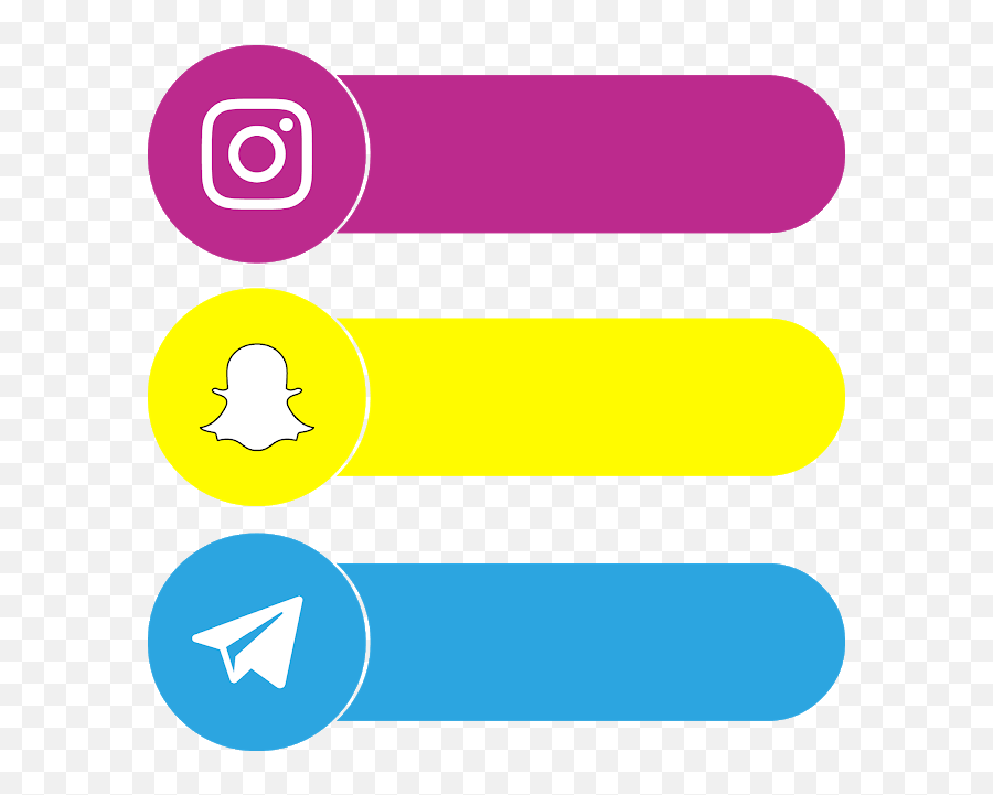 Download Icons Instagram Telegram Snapchat Svg Eps - Instagram Snapchat Png Emoji,Telegram Png